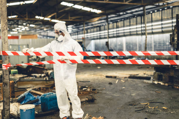 Professional Crime Scene Cleanup technician working in Ladoga, IN